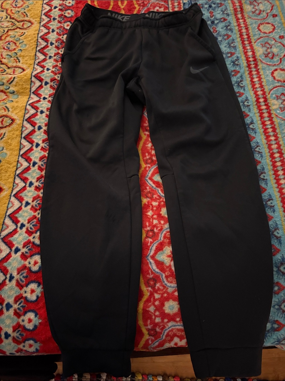 Nike Black Men's Slim Tapered Joggers